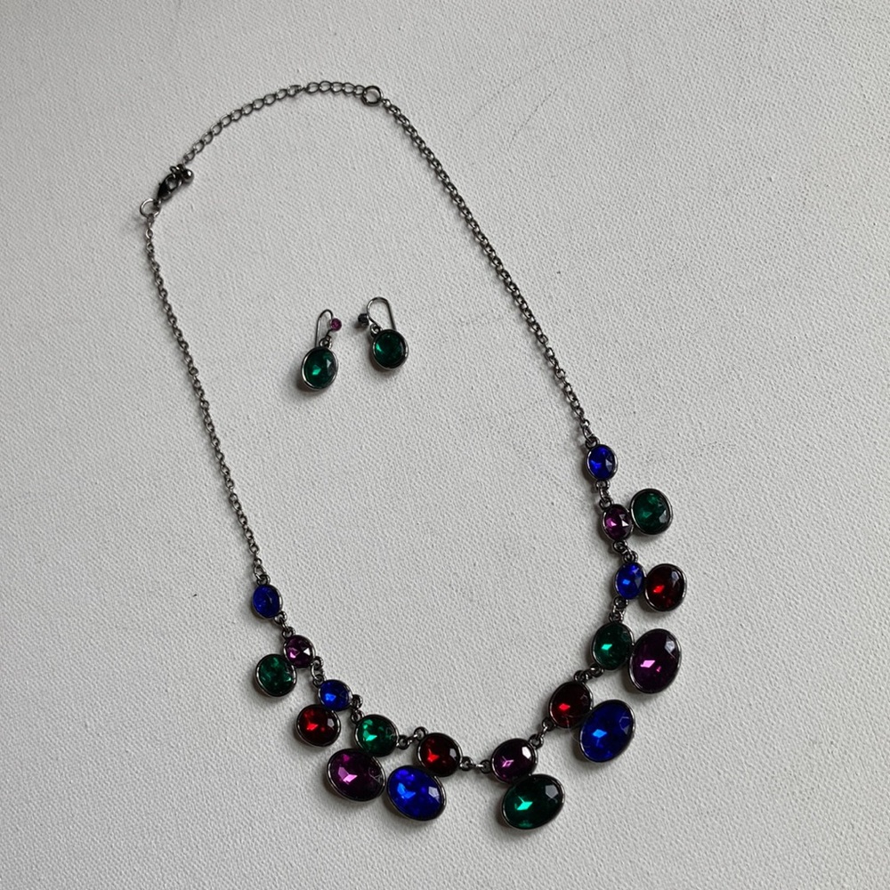 Necklace and Earrings